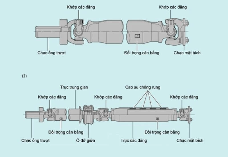 Cấu tạo của cáp láp