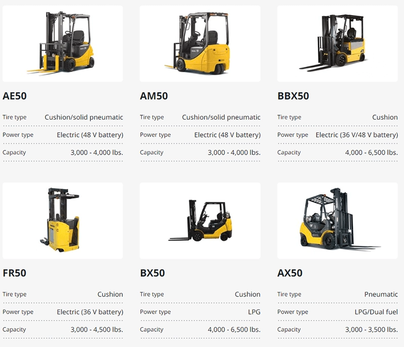 xe nâng điện Komatsu