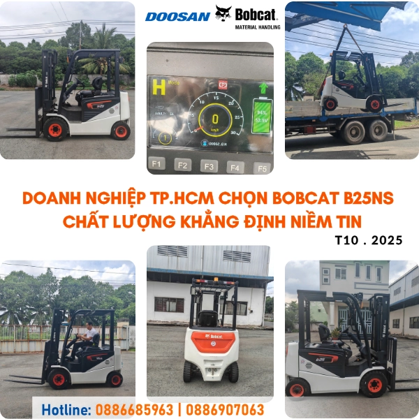 Doanh nghiệp TP.HCM chọn Bobcat B25NS – Chất lượng khẳng định niềm tin
